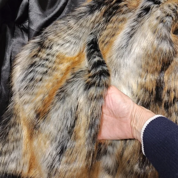 Fabulous Furs Multitone Faux Fur Jacket - Picture 8 of 10